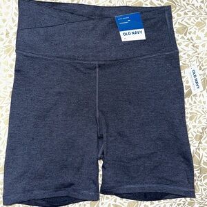 Old Navy Women's CloudComfy Navy Bike Shorts Size M NWT